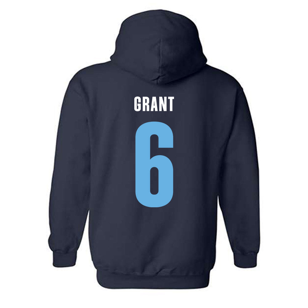 San Diego - NCAA Men's Basketball : Boden Grant - Vintage Shersey Hooded Sweatshirt-1