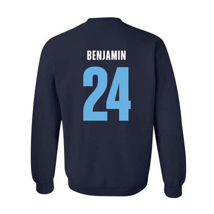 San Diego - NCAA Men's Basketball : Brandon Benjamin - Vintage Shersey Crewneck Sweatshirt-1