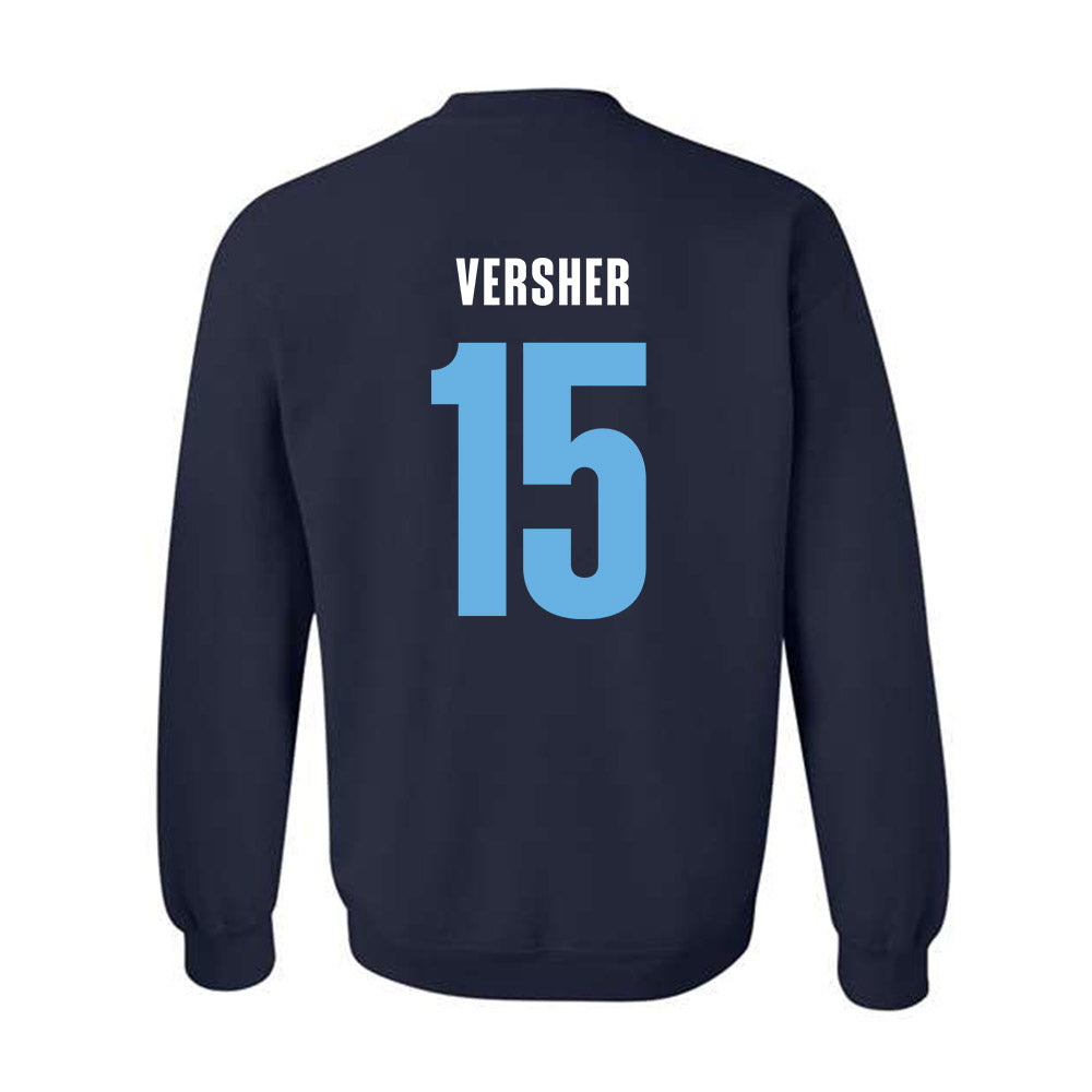 San Diego - NCAA Men's Basketball : Caleb Versher - Vintage Shersey Crewneck Sweatshirt-1
