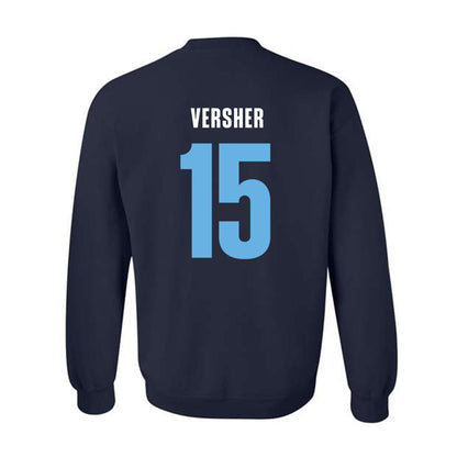 San Diego - NCAA Men's Basketball : Caleb Versher - Vintage Shersey Crewneck Sweatshirt-1