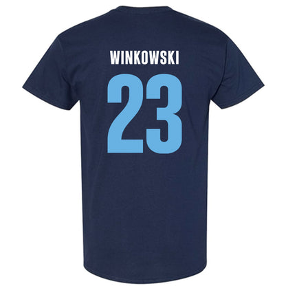 San Diego - NCAA Men's Basketball : Piotr Winkowski - Vintage Shersey T-Shirt-1