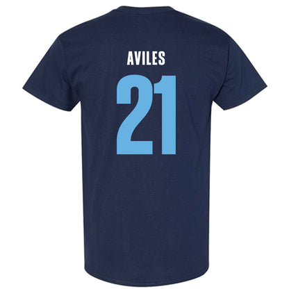 San Diego - NCAA Men's Basketball : Alejandro Aviles - Vintage Shersey T-Shirt-1