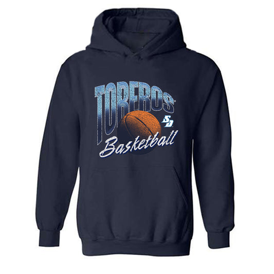 San Diego - NCAA Women's Basketball : Rosalie Esser - Vintage Shersey Hooded Sweatshirt-0