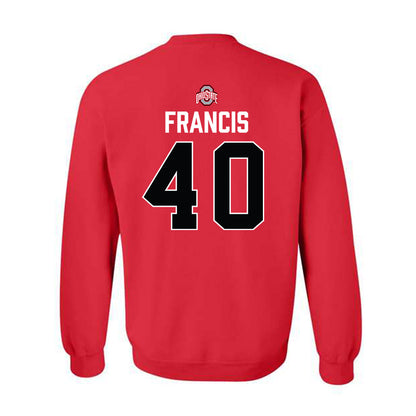Ohio State - NCAA Women's Lacrosse : Emmalynn Francis - Classic Shersey Crewneck Sweatshirt-1