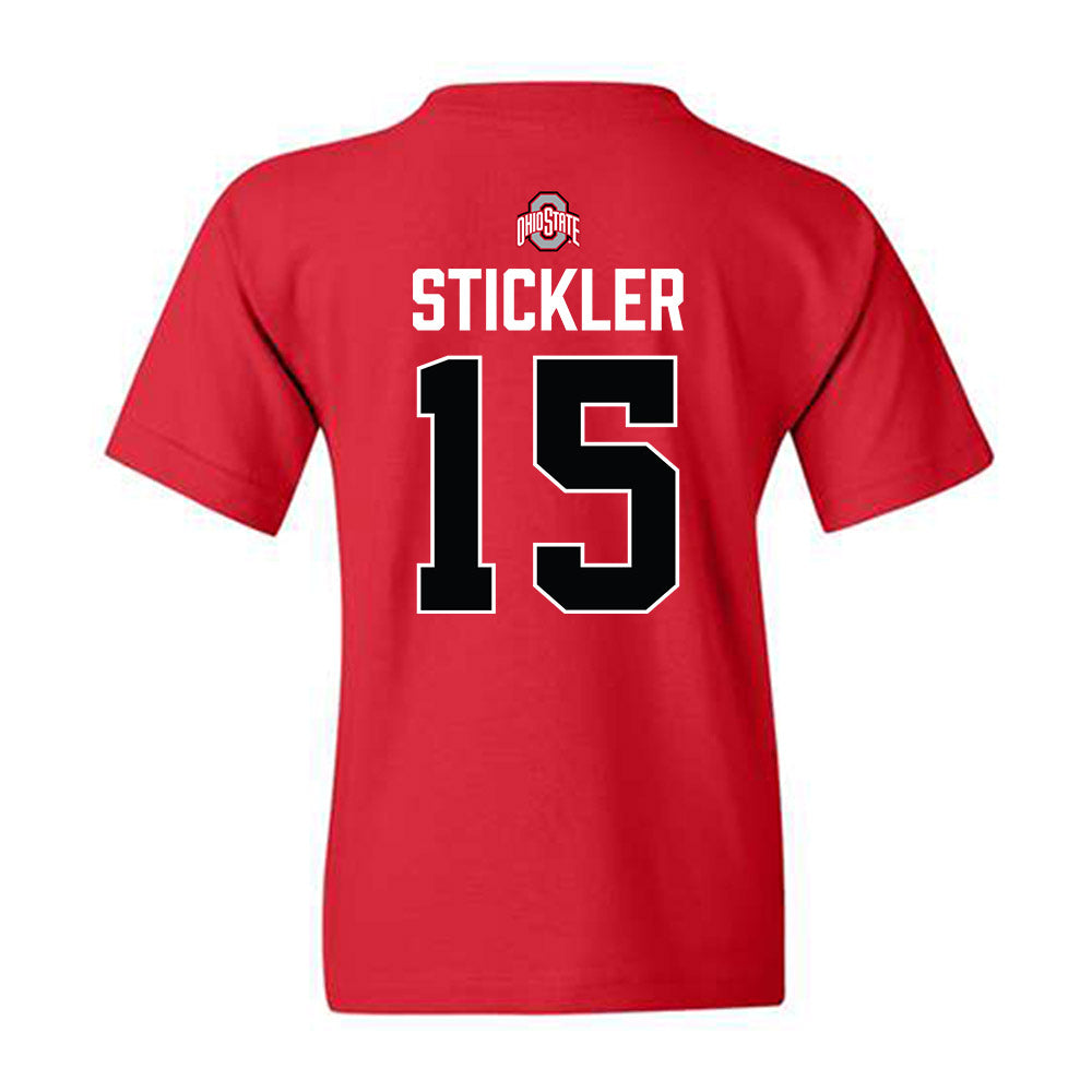 Ohio State - NCAA Women's Lacrosse : Mackie Stickler - Classic Shersey Youth T-Shirt-1