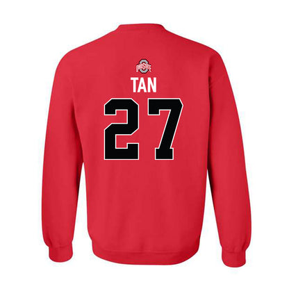Ohio State - NCAA Women's Lacrosse : Bella Tan - Classic Shersey Crewneck Sweatshirt-1