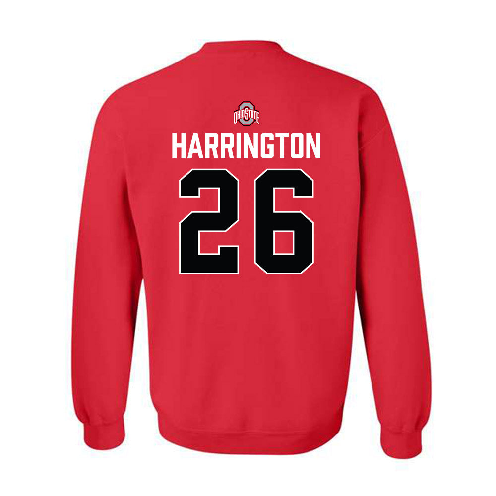 Ohio State - NCAA Women's Lacrosse : Makena Harrington - Classic Shersey Crewneck Sweatshirt-1