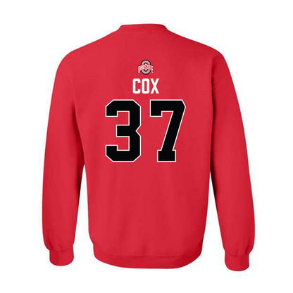 Ohio State - NCAA Women's Lacrosse : Ella Cox - Classic Shersey Crewneck Sweatshirt-1