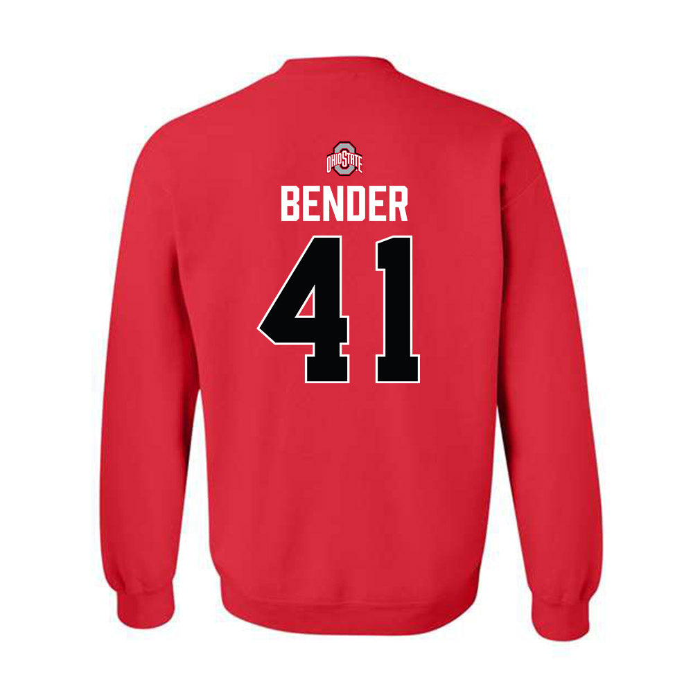 Ohio State - NCAA Women's Lacrosse : Sammie Bender - Classic Shersey Crewneck Sweatshirt-1