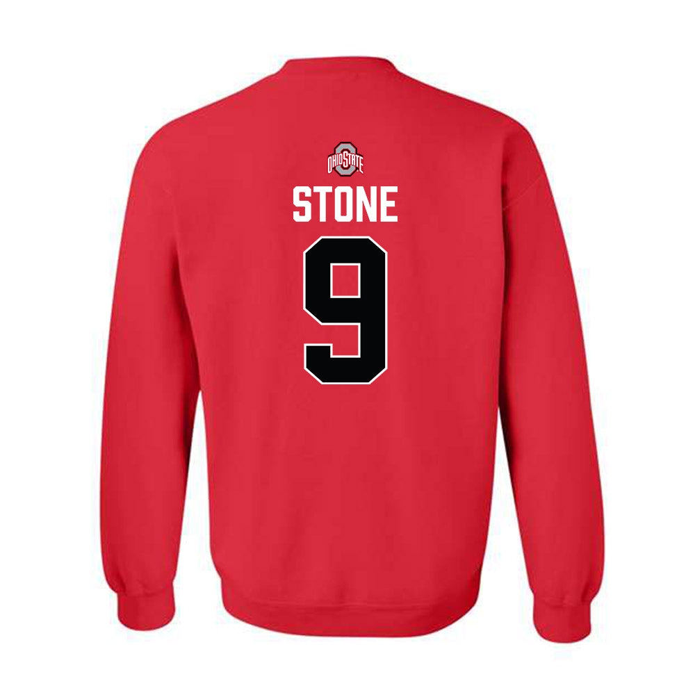 Ohio State - NCAA Women's Lacrosse : Kampbell Stone - Classic Shersey Crewneck Sweatshirt-1