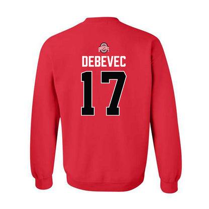 Ohio State - NCAA Women's Lacrosse : Chelsea Debevec - Classic Shersey Crewneck Sweatshirt-1