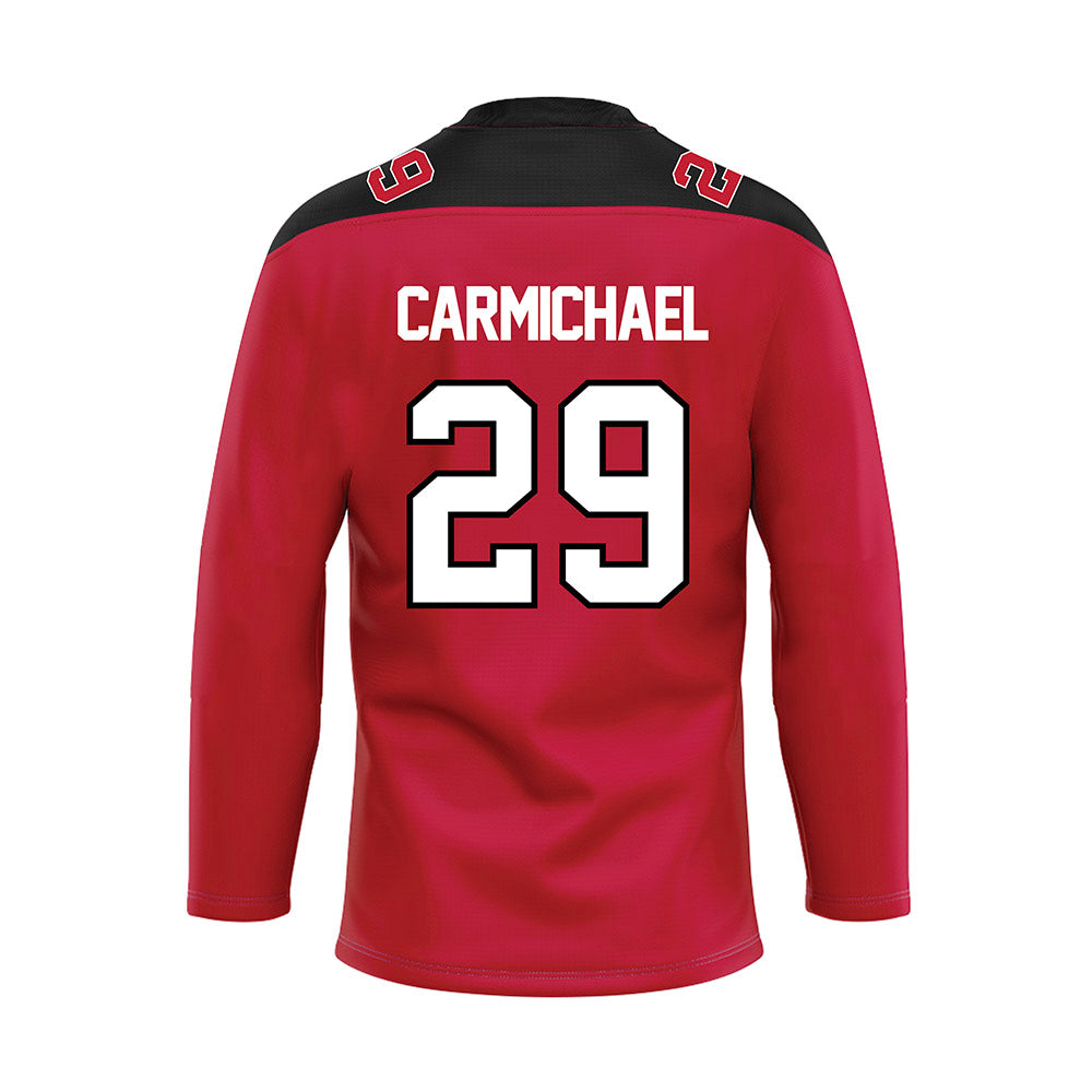 Ohio State - NCAA Women's Ice Hockey : Kassidy Carmichael - Red Hockey Jersey-1