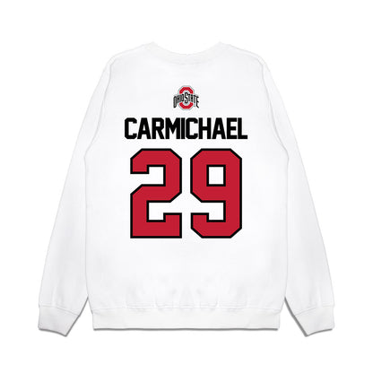Ohio State - NCAA Women's Ice Hockey : Kassidy Carmichael - Classic Shersey Premium Crewneck Sweatshirt-1