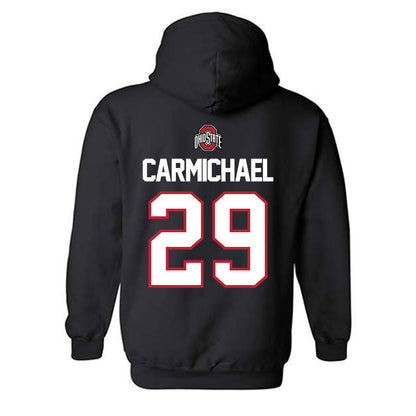 Ohio State - NCAA Women's Ice Hockey : Kassidy Carmichael - Hooded Sweatshirt-1
