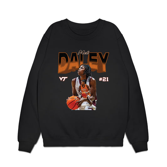 Virginia Tech - NCAA Women's Basketball : Melannie Daley - Collage Premium Crewneck Sweatshirt-0