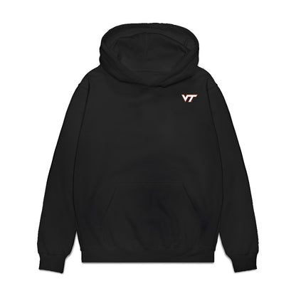 Virginia Tech - NCAA Men's Basketball : Ben Hammond - Collage Premium Hooded Sweatshirt-0
