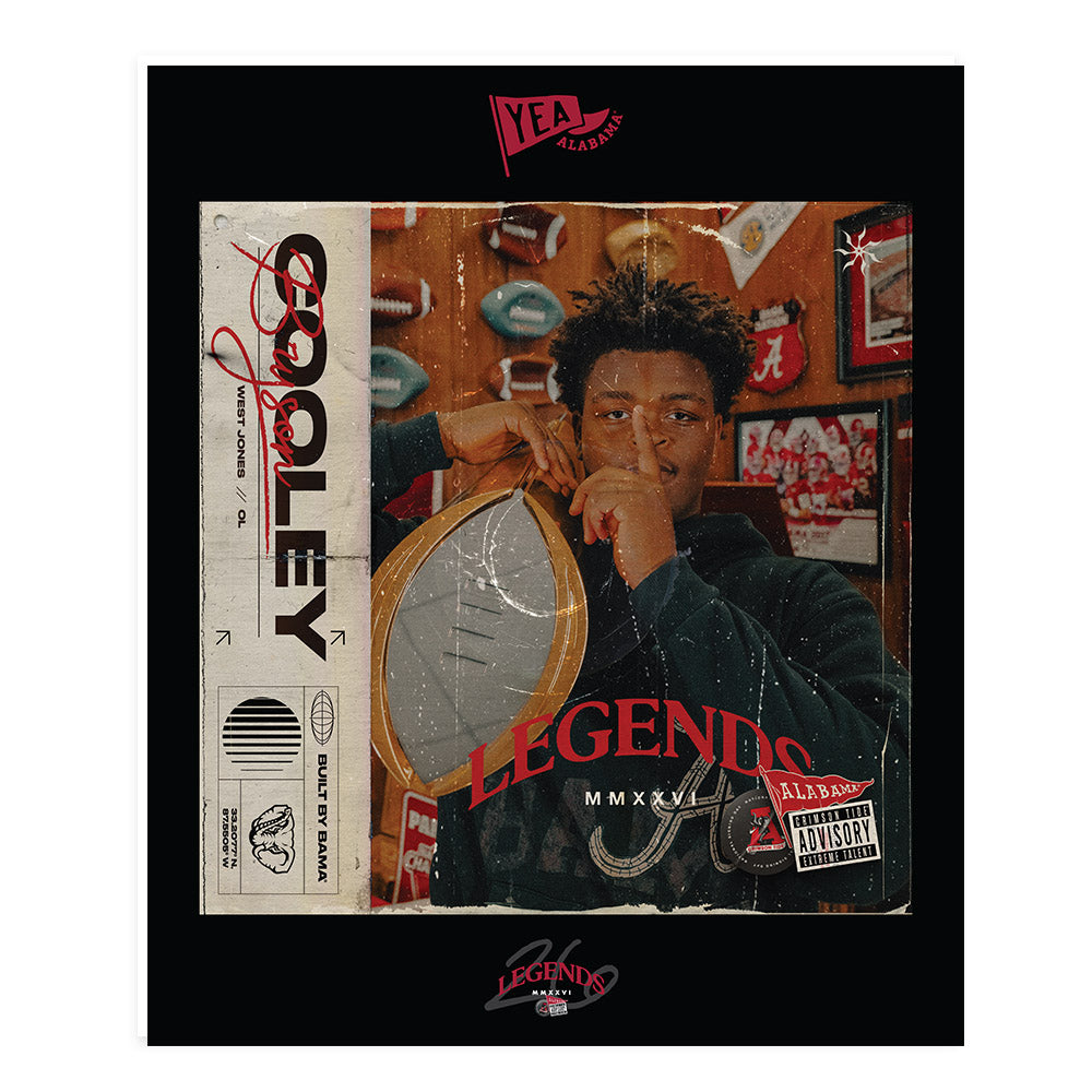 Alabama - NCAA Football : Bryson Cooley - Legends 2026 Poster 20x24-0