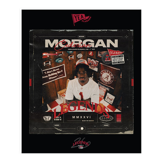 Alabama - NCAA Football : Cederian Morgan - Legends 2026 Poster 20x24-0