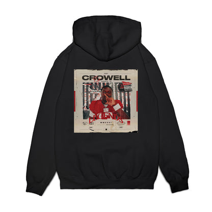 Alabama - NCAA Football : EJ Crowell - Legends Graphic 2026 Premium Hooded Sweatshirt-1