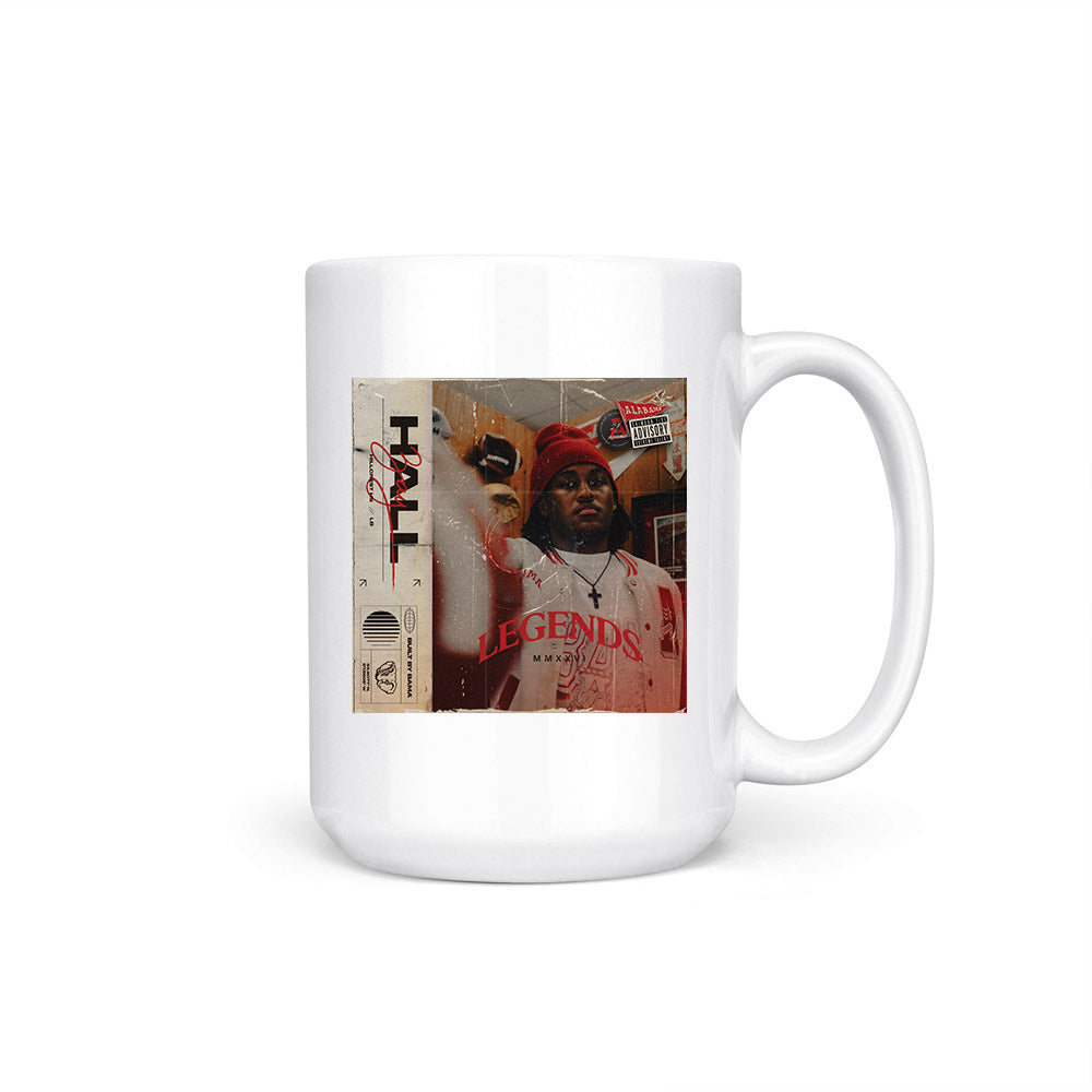 Alabama - NCAA Football : Zay Hall - Coffee Mug-0