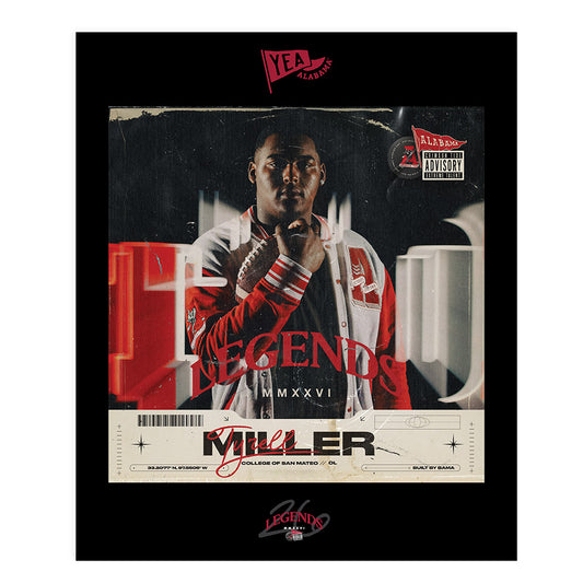 Alabama - NCAA Football : Tyrell Miller - Legends 2026 Poster 20x24-0