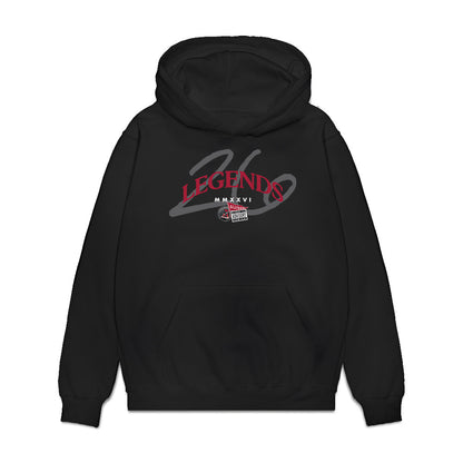 Alabama - NCAA Football : Zay Hall - Legends 2026 Premium Hooded Sweatshirt-0