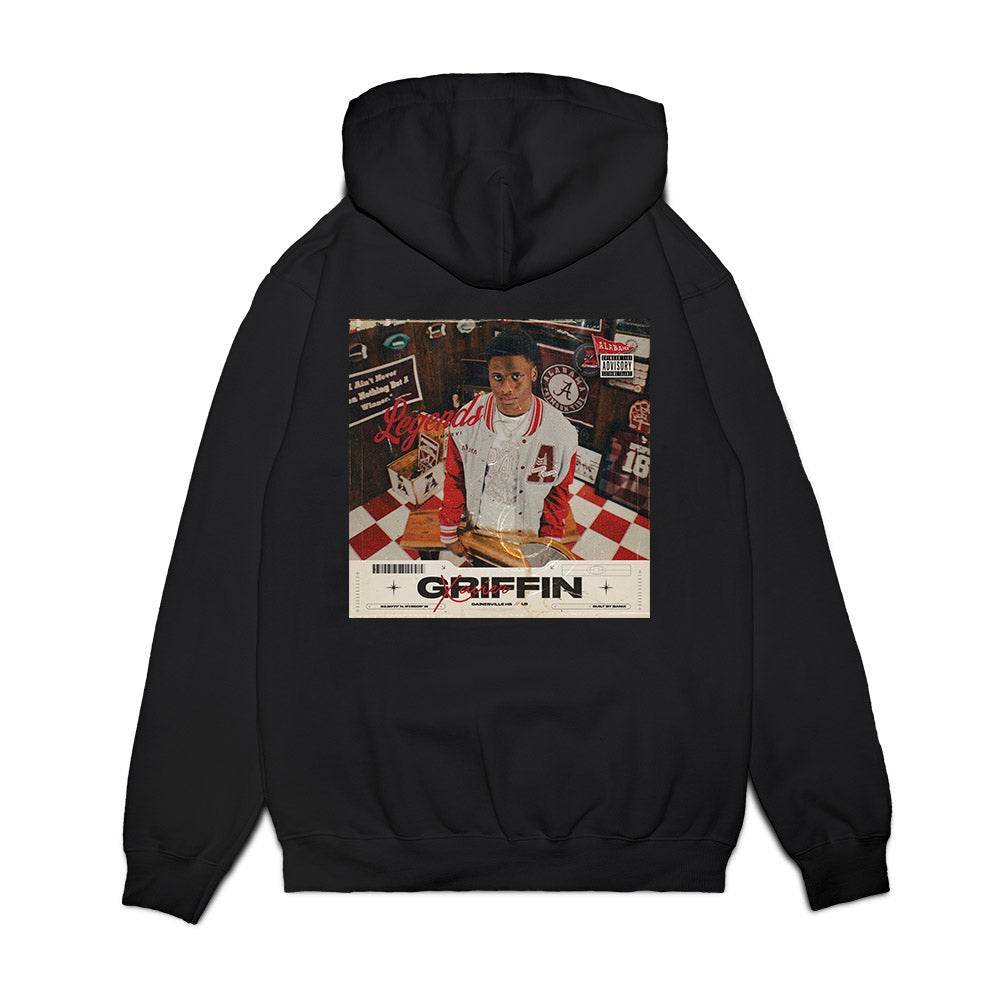 Alabama - NCAA Football : Xavier Griffin - Legends 2026 Premium Hooded Sweatshirt-1