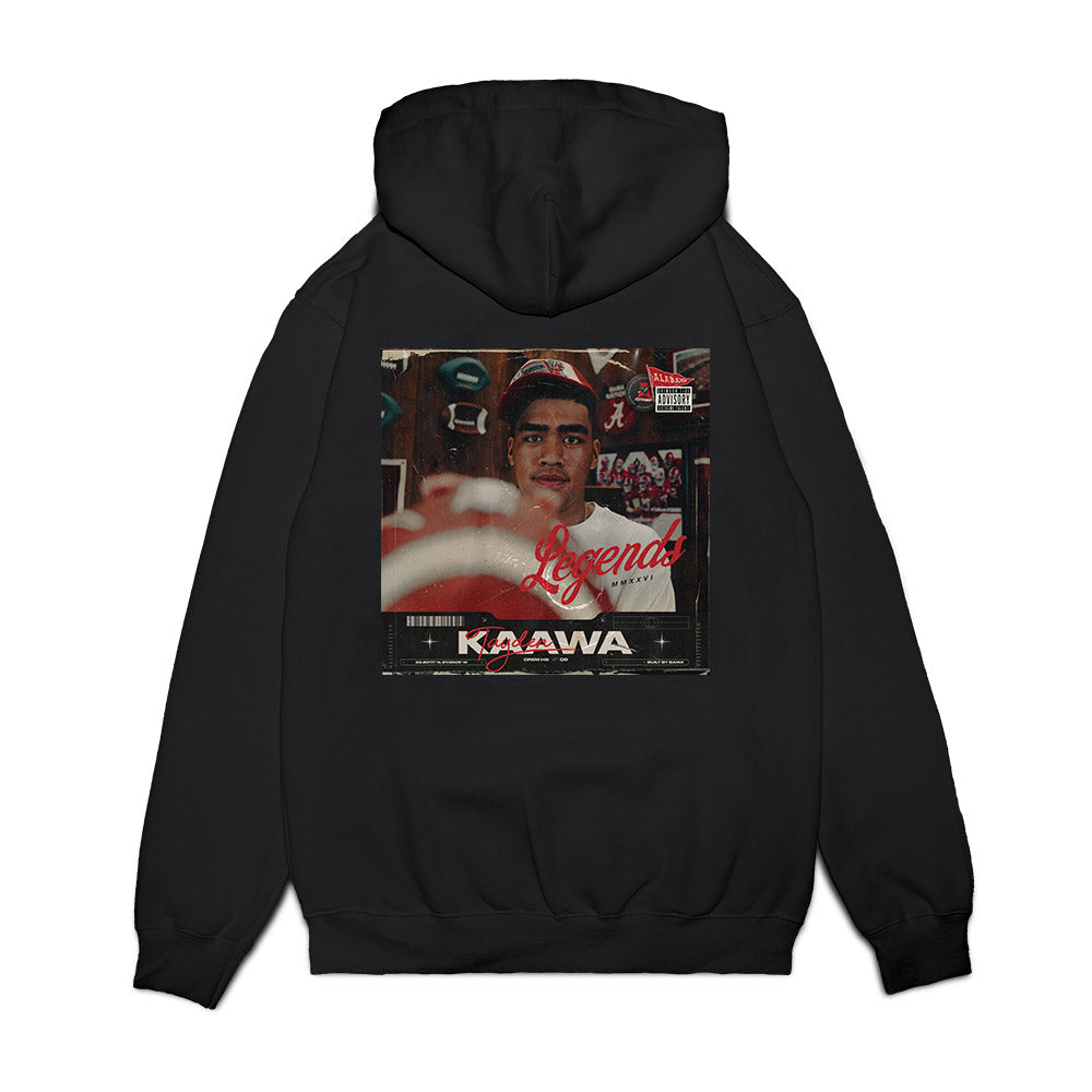 Alabama - NCAA Football : Tayden-Evan Kaawa - Legends 2026 Premium Hooded Sweatshirt-1