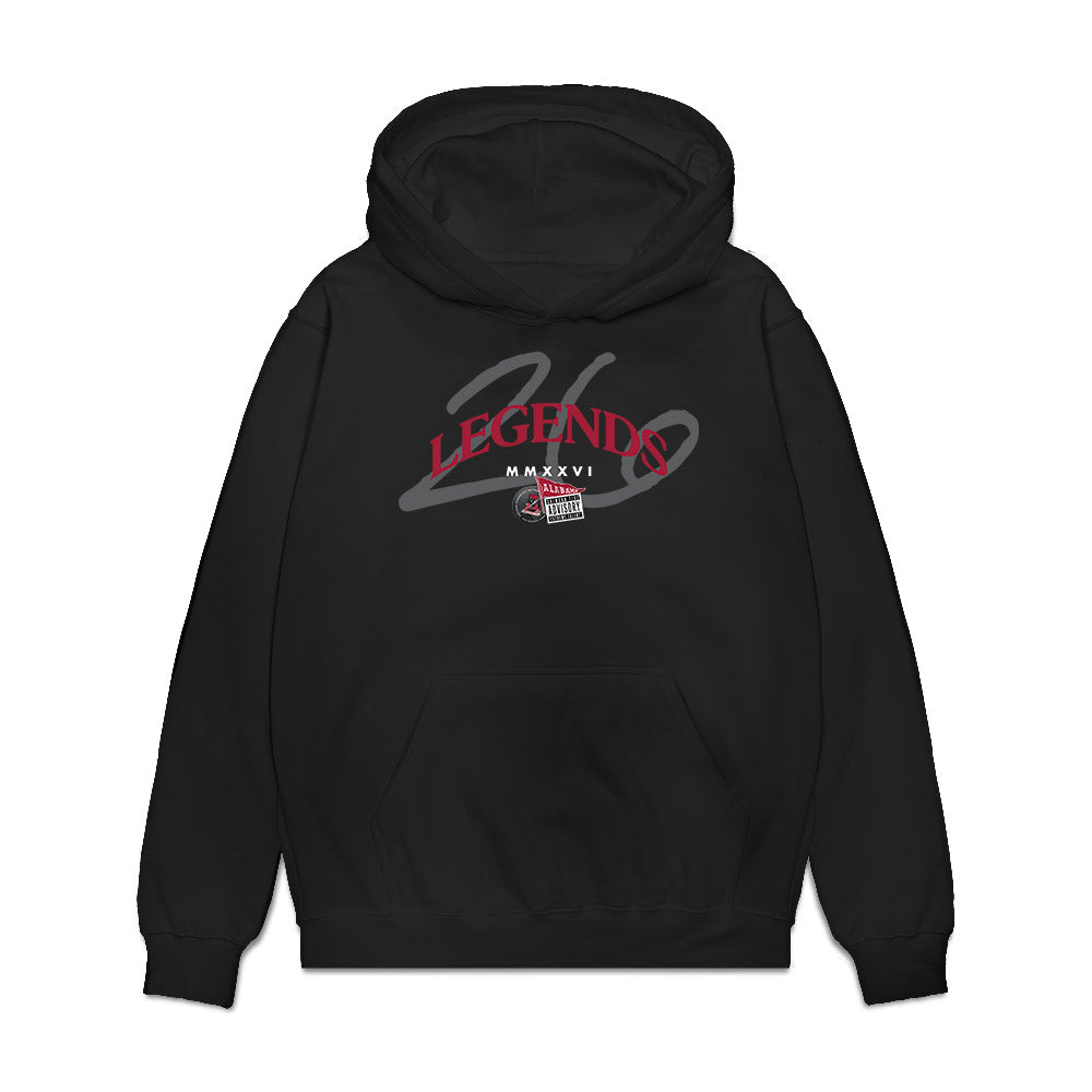 Alabama - NCAA Football : Mhari Johnson - Legends 2026 Premium Hooded Sweatshirt-0