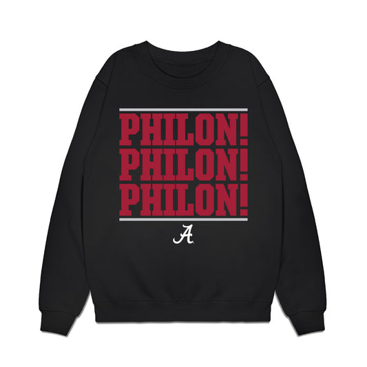 Alabama - NCAA Men's Basketball : Labaron Philon Jr. - Philon Premium Crewneck Sweatshirt-0