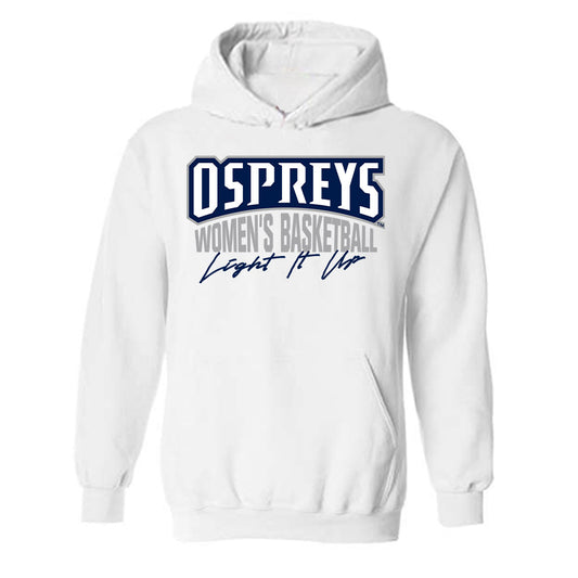 UNF - NCAA Women's Basketball : Jadah Toombs - Classic Shersey Hooded Sweatshirt-0