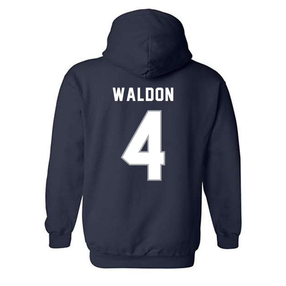 UNF - NCAA Women's Basketball : Alonya Waldon - Classic Shersey Hooded Sweatshirt-1