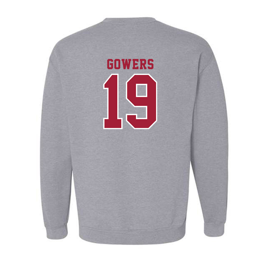 Indiana - NCAA Football : Billy Gowers - Helmet Shersey Crewneck Sweatshirt-1