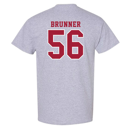 Indiana - NCAA Football : Joe Brunner - Helmet Shersey T-Shirt-1