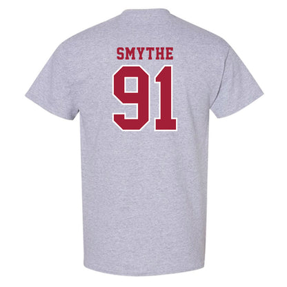 Indiana - NCAA Football : Blake Smythe - Helmet Shersey T-Shirt-1