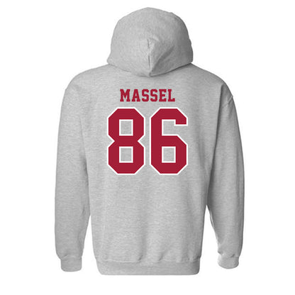 Indiana - NCAA Football : Bruno Massel - Helmet Shersey Hooded Sweatshirt-1