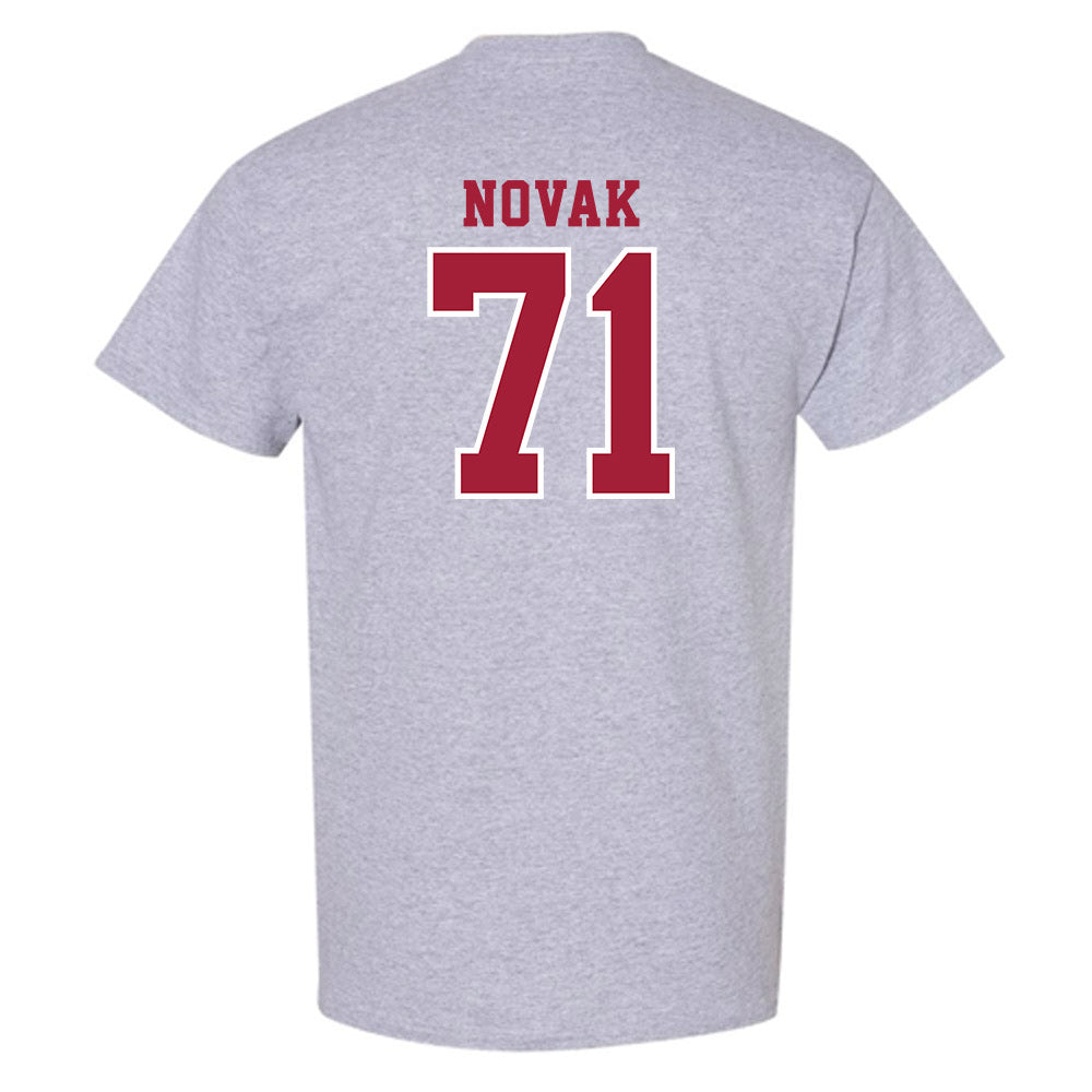 Indiana - NCAA Football : Benjamin Novak - Helmet Shersey T-Shirt-1