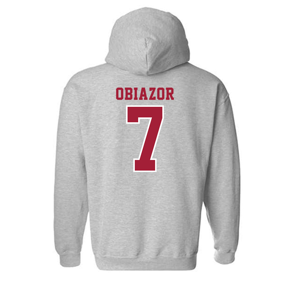 Indiana - NCAA Football : Chiddi Obiazor - Helmet Shersey Hooded Sweatshirt-1