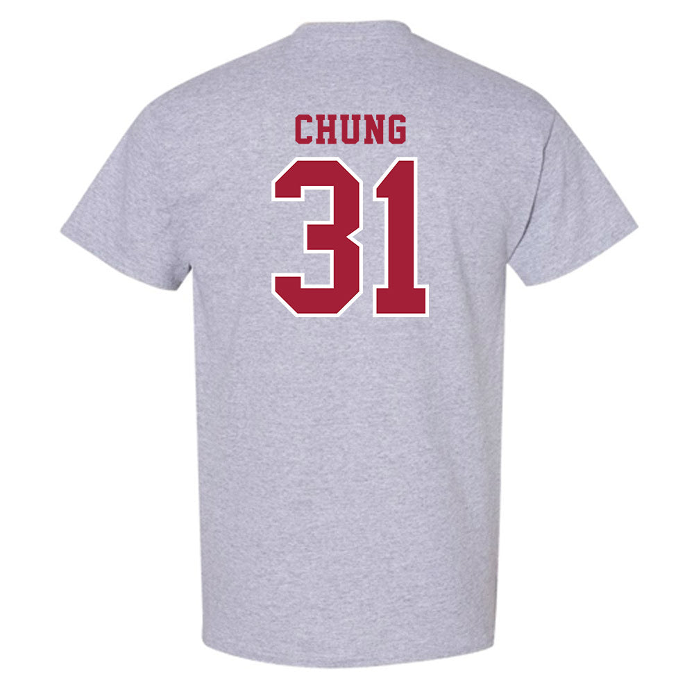Indiana - NCAA Football : Anthony Chung - Helmet Shersey T-Shirt-1