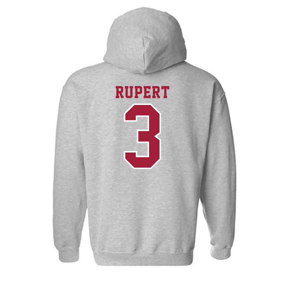 Indiana - NCAA Football : Kortez Rupert - Helmet Shersey Hooded Sweatshirt-1