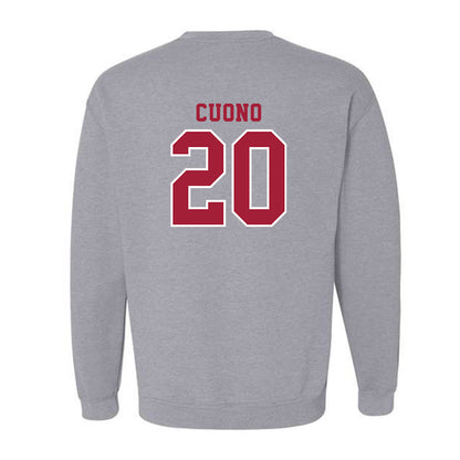 Indiana - NCAA Football : Sean Cuono - Helmet Shersey Crewneck Sweatshirt-1