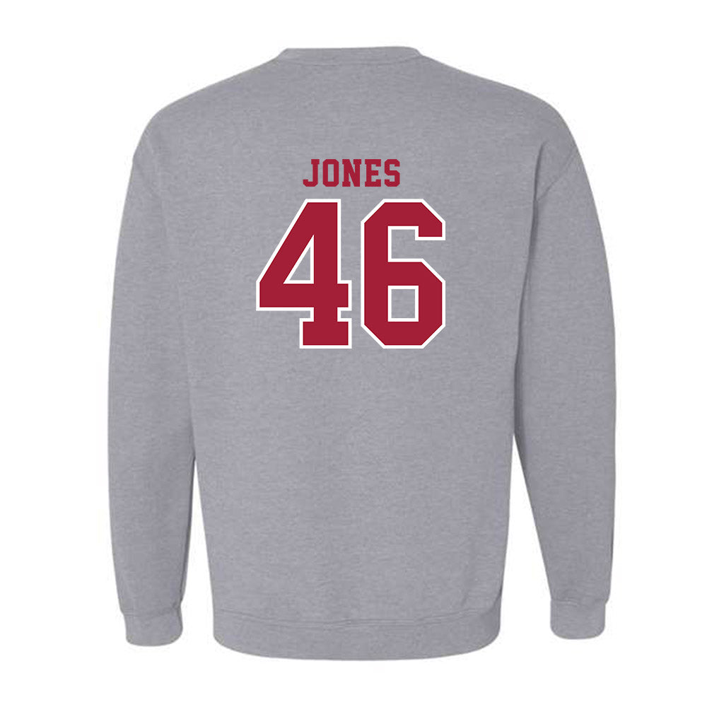 Indiana - NCAA Football : Isaiah Jones - Helmet Shersey Crewneck Sweatshirt-1