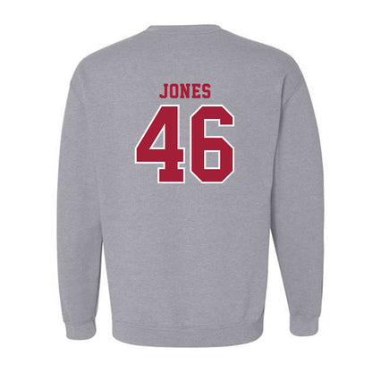 Indiana - NCAA Football : Isaiah Jones - Helmet Shersey Crewneck Sweatshirt-1