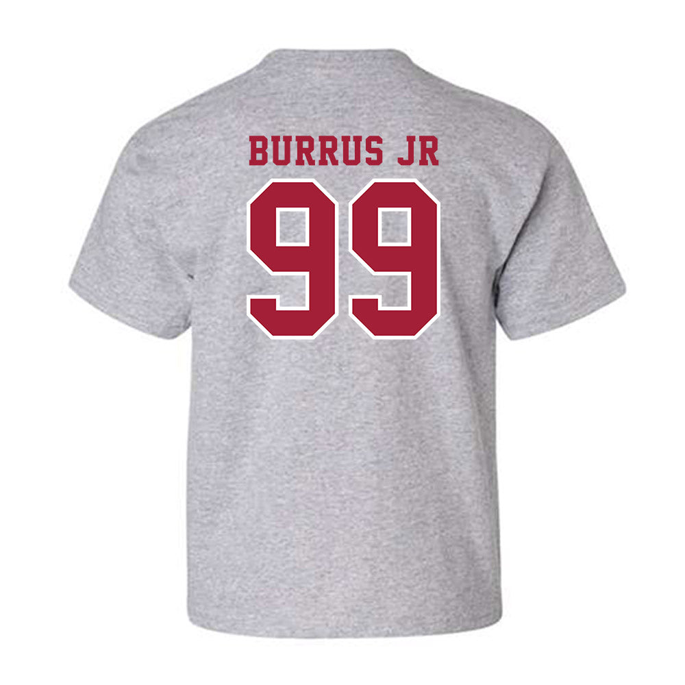 Indiana - NCAA Football : Tyrone Burrus Jr - Helmet Shersey Youth T-Shirt-1