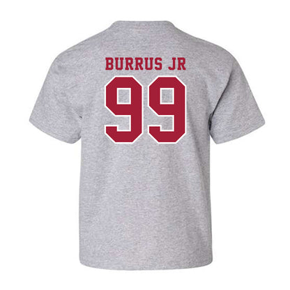 Indiana - NCAA Football : Tyrone Burrus Jr - Helmet Shersey Youth T-Shirt-1