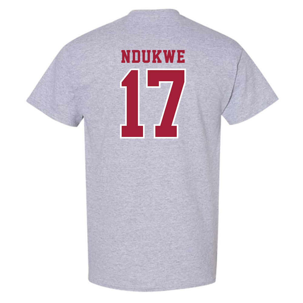 Indiana - NCAA Football : Daniel Ndukwe - Helmet Shersey T-Shirt-1
