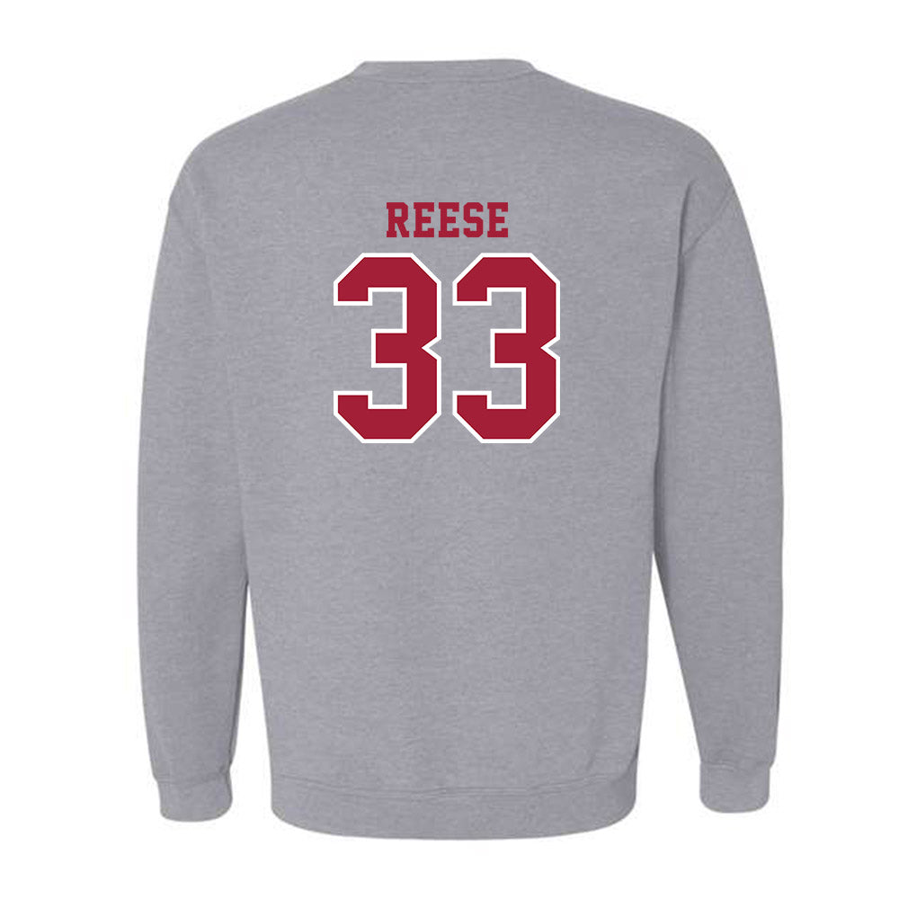 Indiana - NCAA Football : Garrett Reese - Helmet Shersey Crewneck Sweatshirt-1