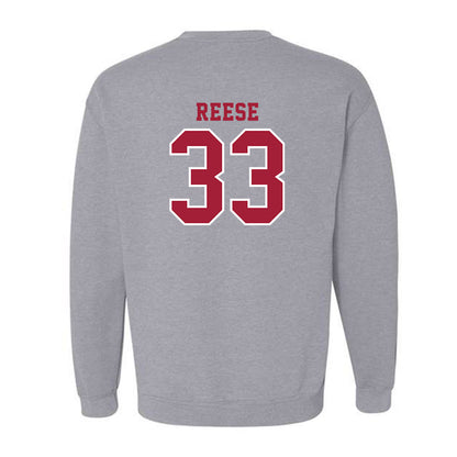 Indiana - NCAA Football : Garrett Reese - Helmet Shersey Crewneck Sweatshirt-1