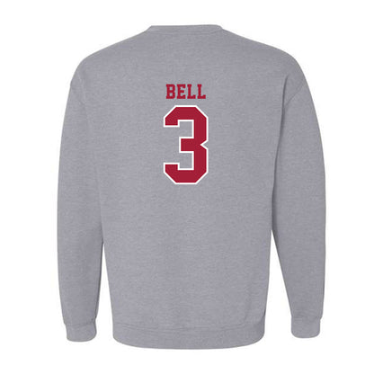 Indiana - NCAA Football : Jaylen Bell - Helmet Shersey Crewneck Sweatshirt-1
