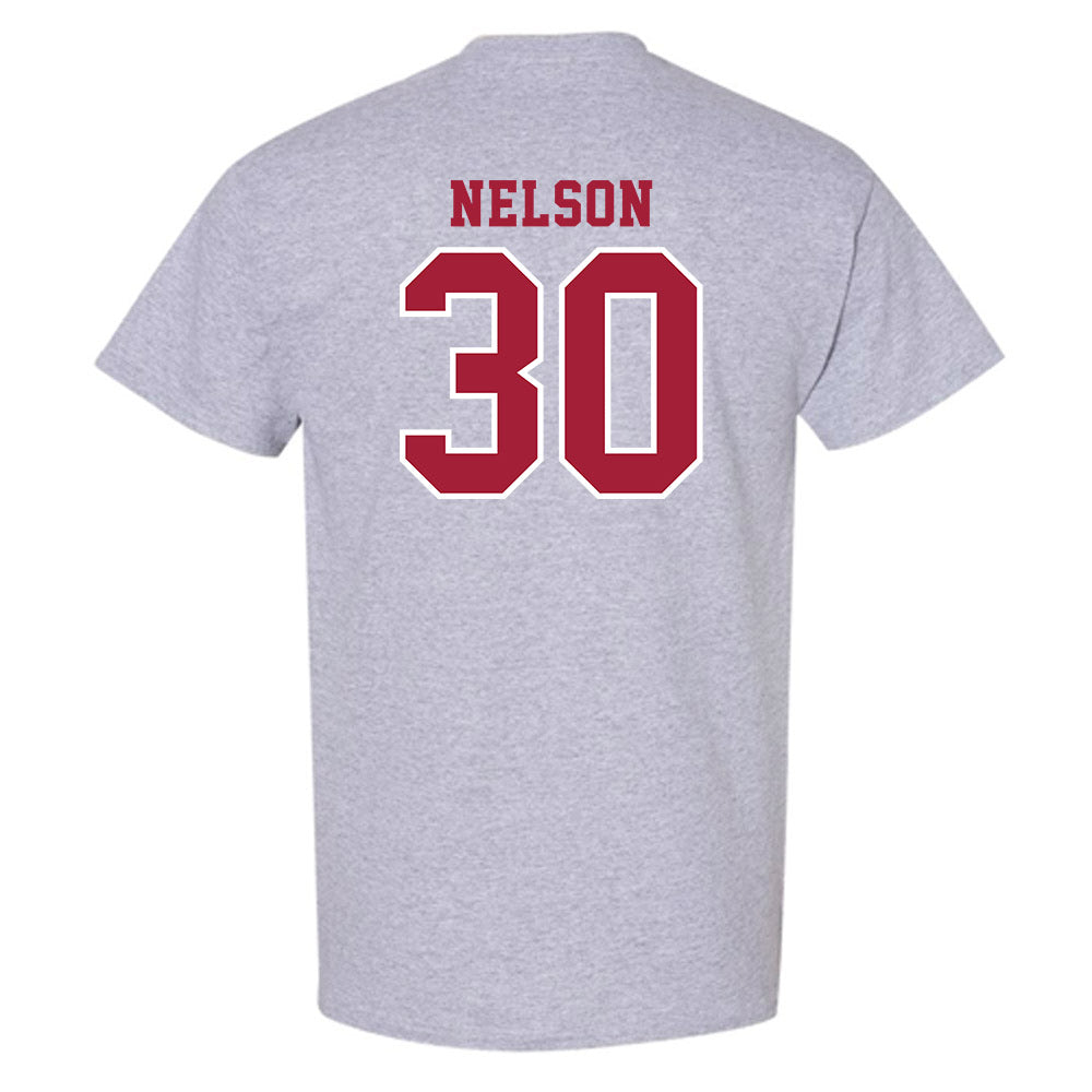 Indiana - NCAA Football : PJ Nelson - Helmet Shersey T-Shirt-1